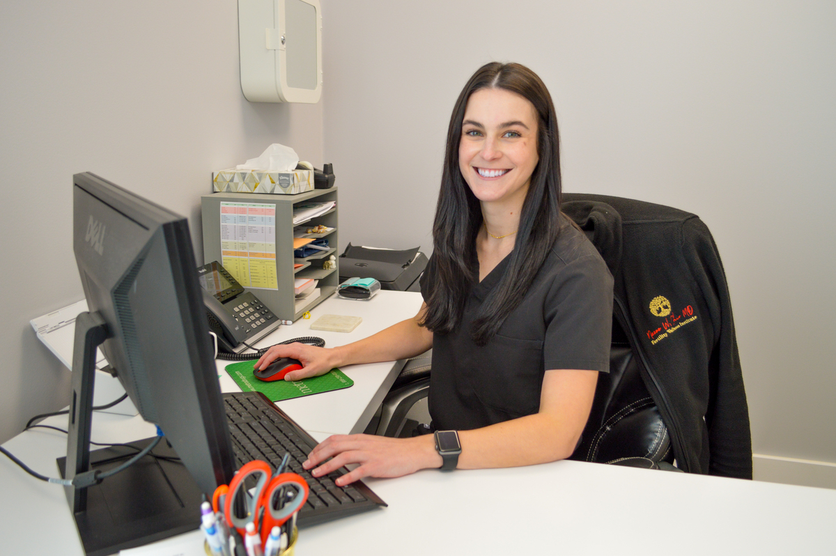 NP, Hailey at the Fertility Wellness Institute of Ohio